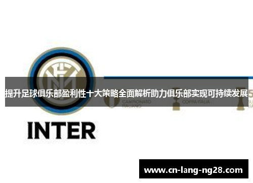 提升足球俱乐部盈利性十大策略全面解析助力俱乐部实现可持续发展